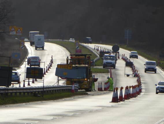 23million has been announced to fund winter road repairs in the North East.